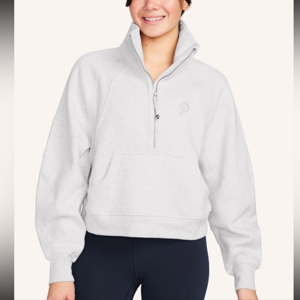 Lululemon x peloton oversized half zip scuba XS/S